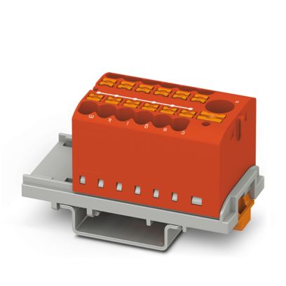PTFIX 6/12X2,5-NS35 RD - Bloque para distribucion