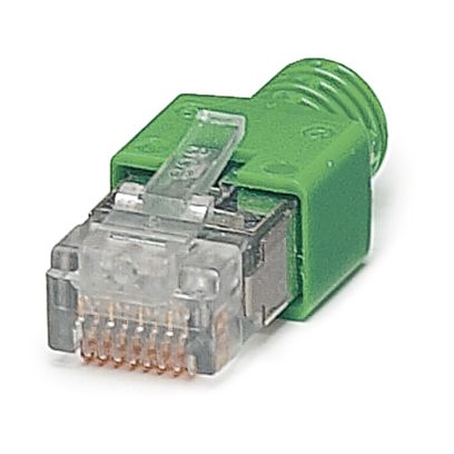 FL PLUG RJ45 GR/2 - Conector enchufable RJ45