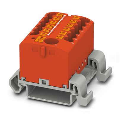 PTFIX 6/12X2,5-NS35A RD - Bloque para distribución
