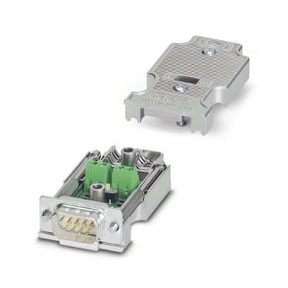 CONECTOR PROFIBUS MACHO RECTO 9P - Subcon-plus-profib/ax/sc