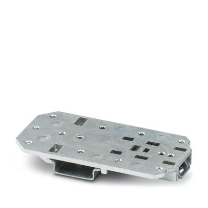 Adaptador universal para carril, riel , para atornillar aparatos de distribución uta 107