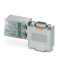 SUBCON-PLUS-PROFIB/90/PG/IDC - Conector PROFIBUS D-SUB 9 polos, macho, salida de cable 90°, conexión IDC, con puerto PG de programación