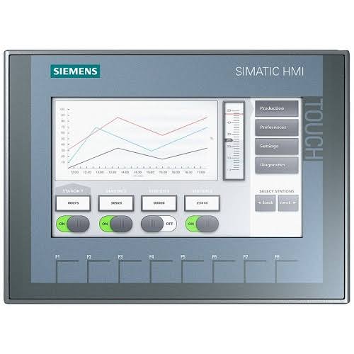 Panel HMI SIMATIC KTP1200 Basic DP, teclas y táctil, pantalla TFT de 12", 65.536 colores, PROFIBUS DP